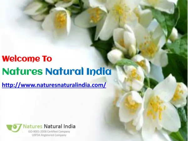Buy Online Pure Floral Absolute Oil at Naturesnaturalindia.com