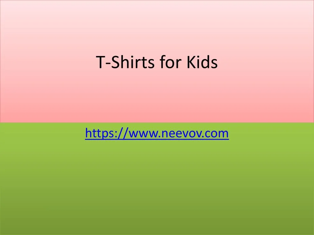 t shirts for kids