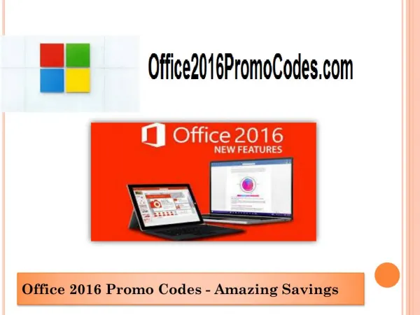 Office 2016 Promo Codes -Standalone