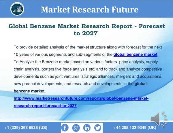 Global Benzene Market Research Report - Forecast to 2027