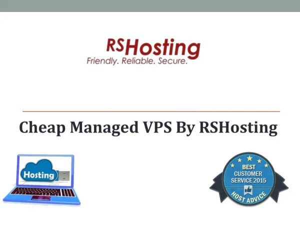 Cheap Managed VPS By RSHosting