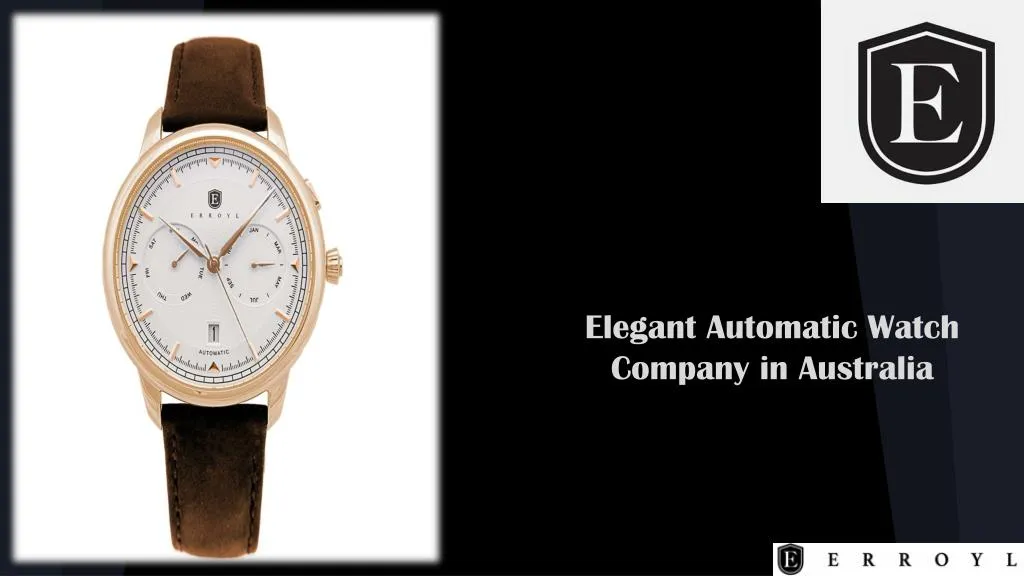 elegant automatic watch company in australia