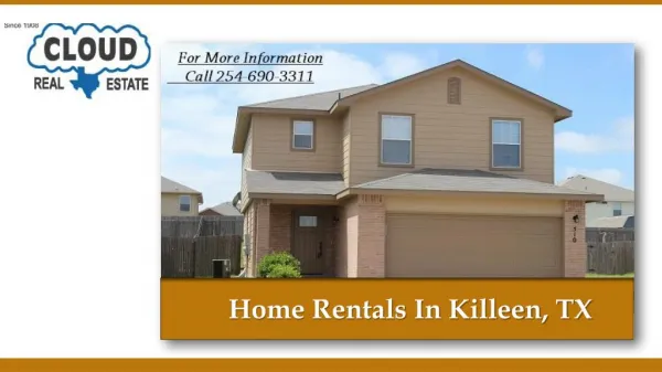 Home Rentals In Killeen, TX