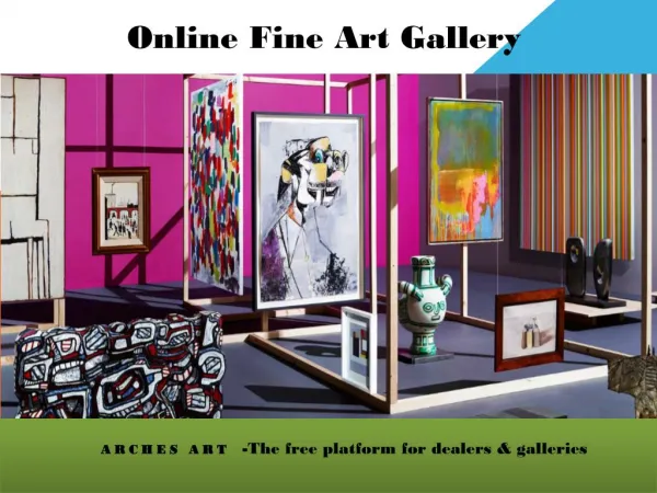 Online Fine Art Gallery