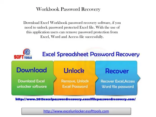 Workbook Password Recovery