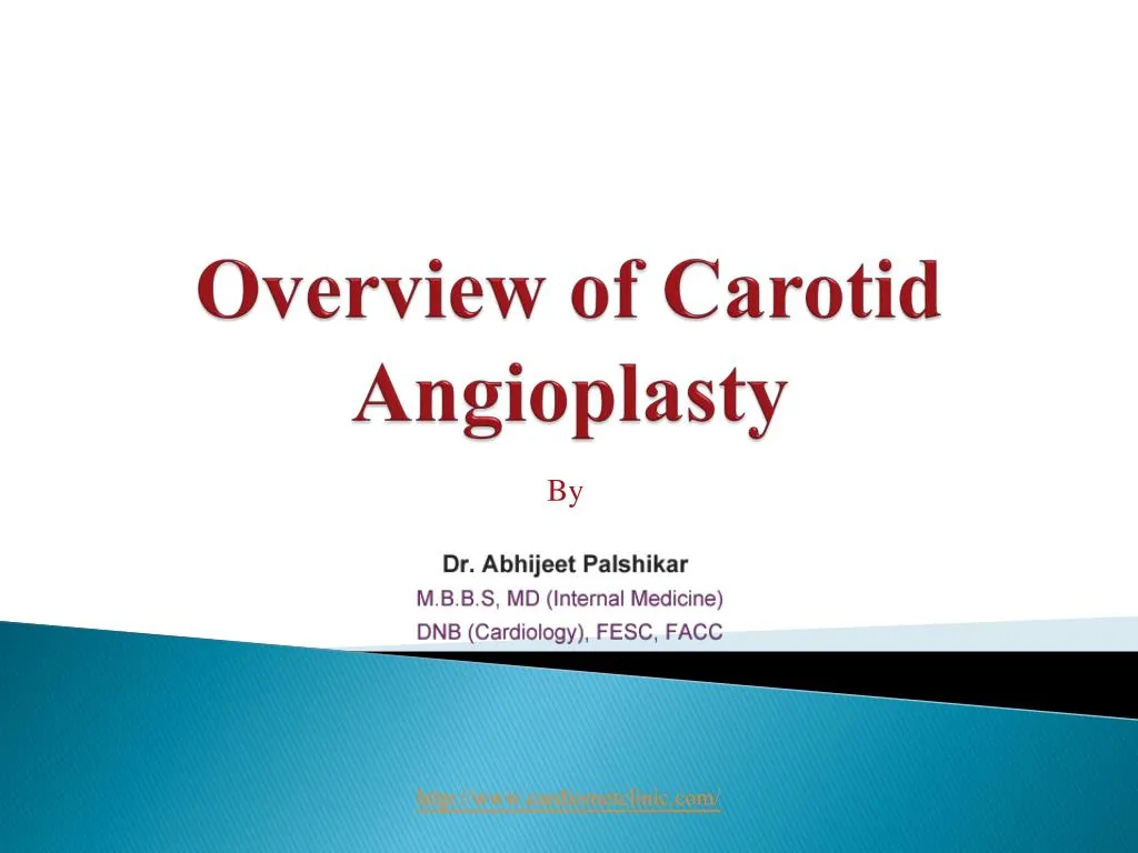overview of carotid angioplasty