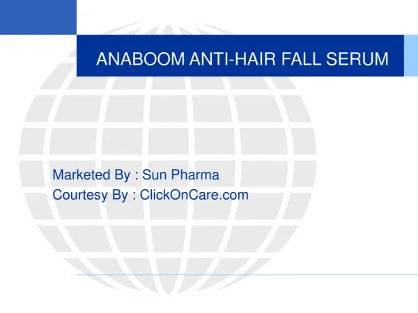 ANABOOM ANTI-HAIR FALL SERUM