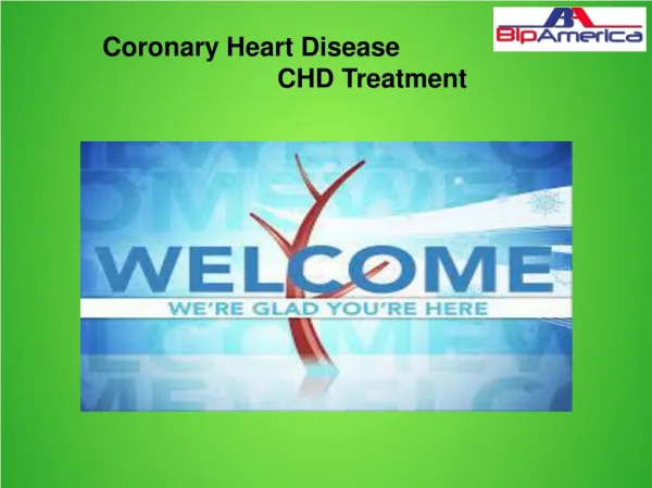 Coronary Heart Disease CHD Treatment