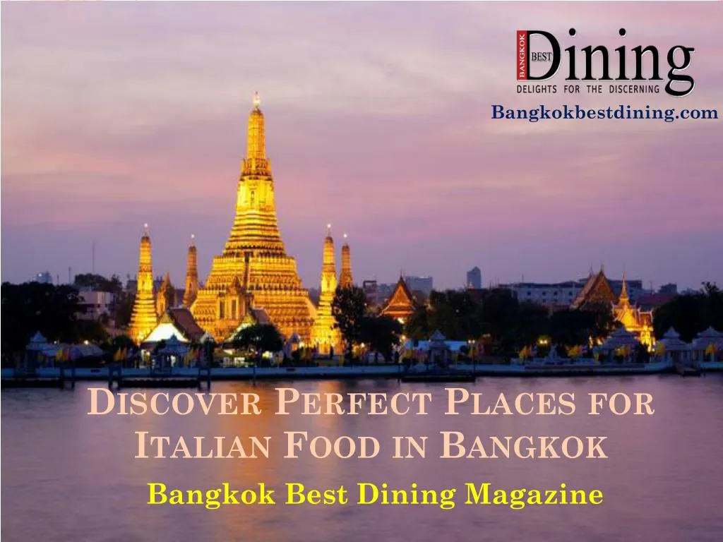 discover perfect places for italian food in bangkok