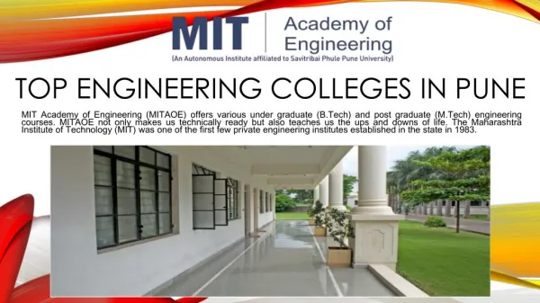 Computer Engineering Colleges in Pune