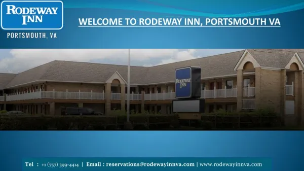 Hotel In Portsmouth VA - Rodeway Inn