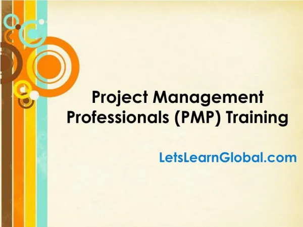 PMP Online Training, PMP Online Training In India, PMP Online Training In Hyderabad, PMP online training institute in Hy