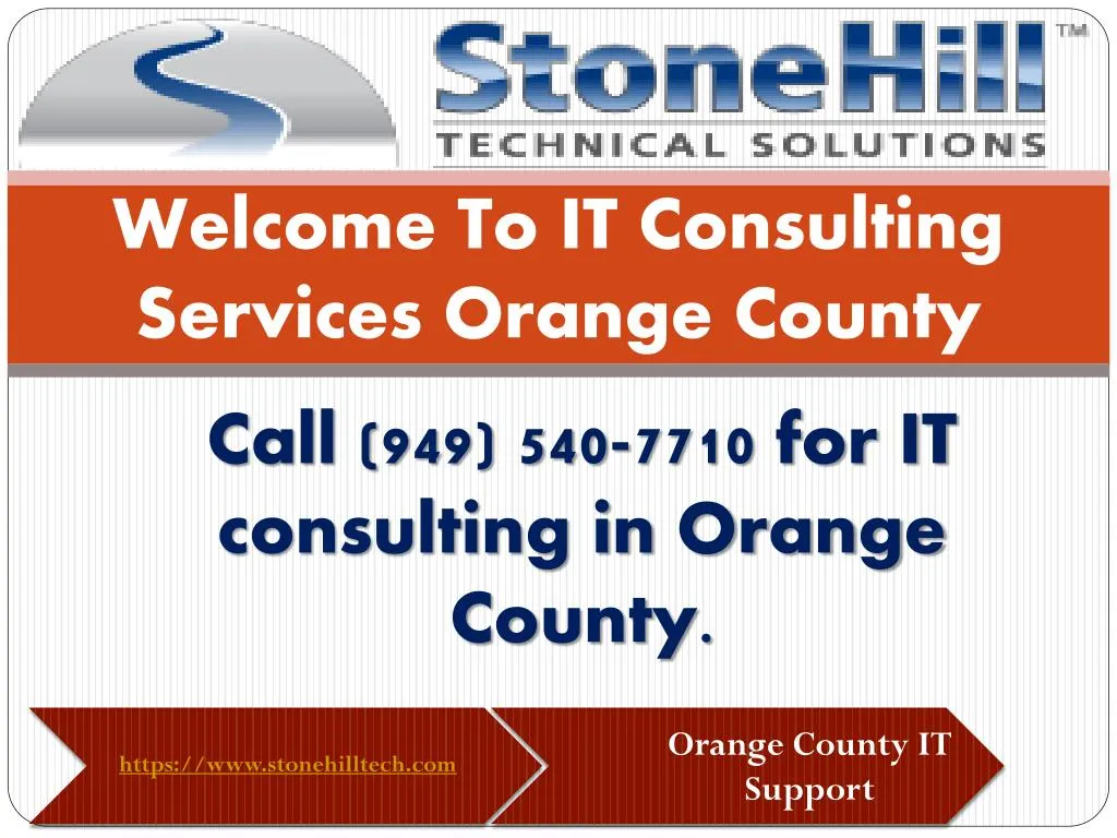 welcome to it consulting services orange county