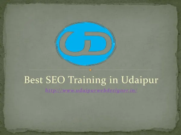 Best SEO Training in Udaipur