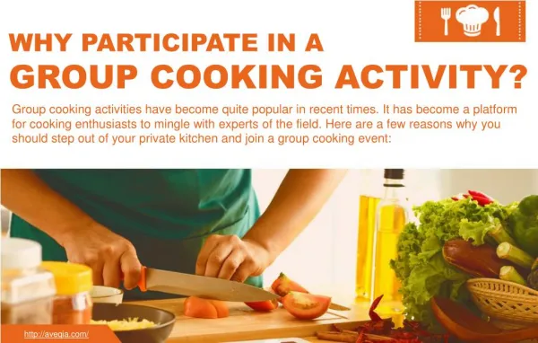 The Importance of Group Cooking Activity