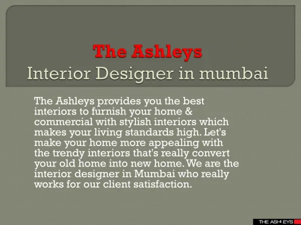 Best Interior Designers
