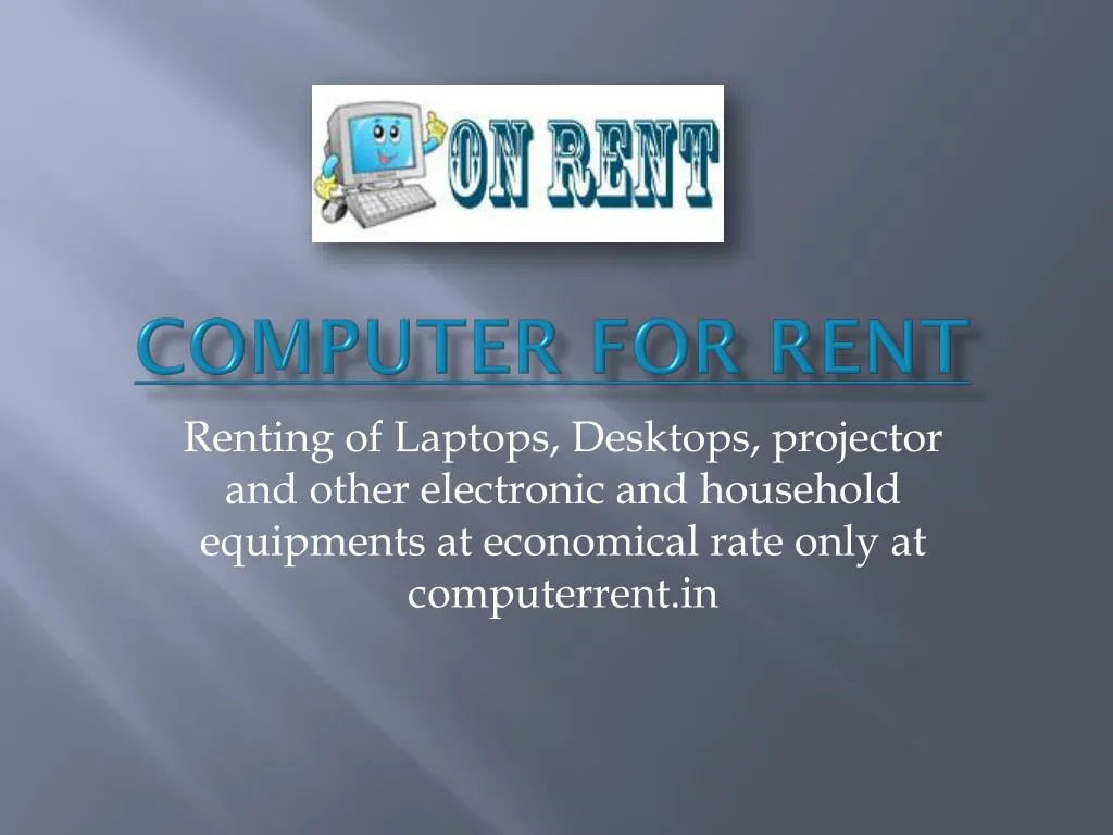 computer for rent