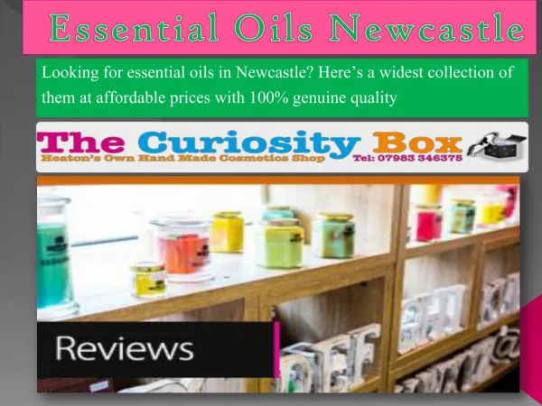 Best Essential Oils Newcastle