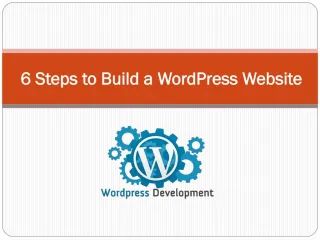 6 Steps to Build a WordPress Business Website