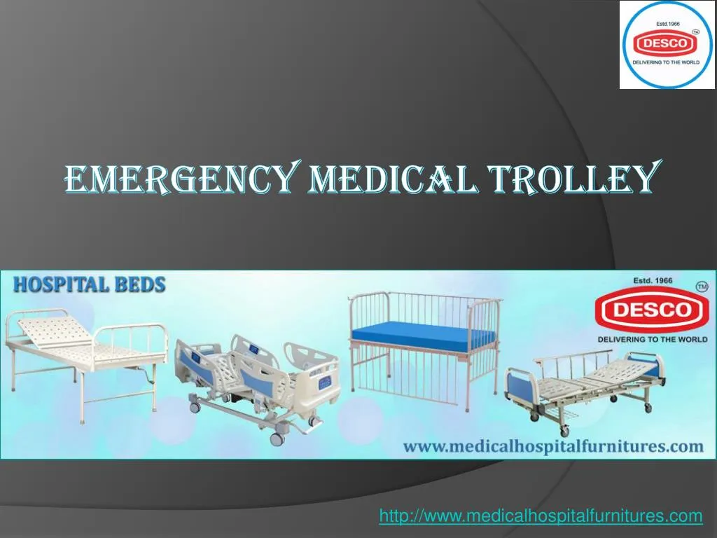 emergency medical trolley