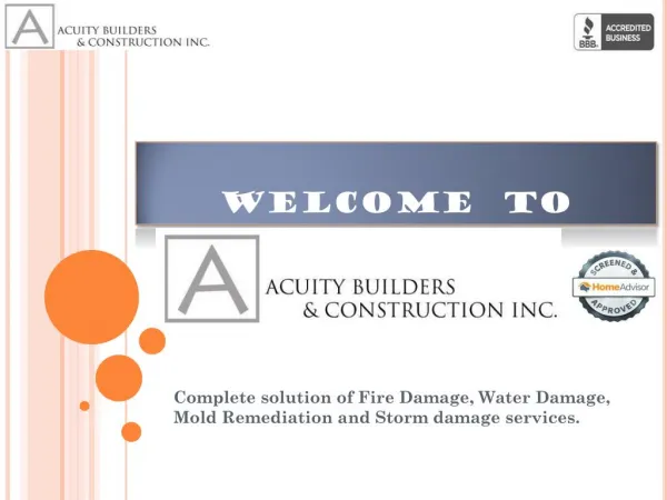 Hire water damage cleaner and water damage reconstruction services