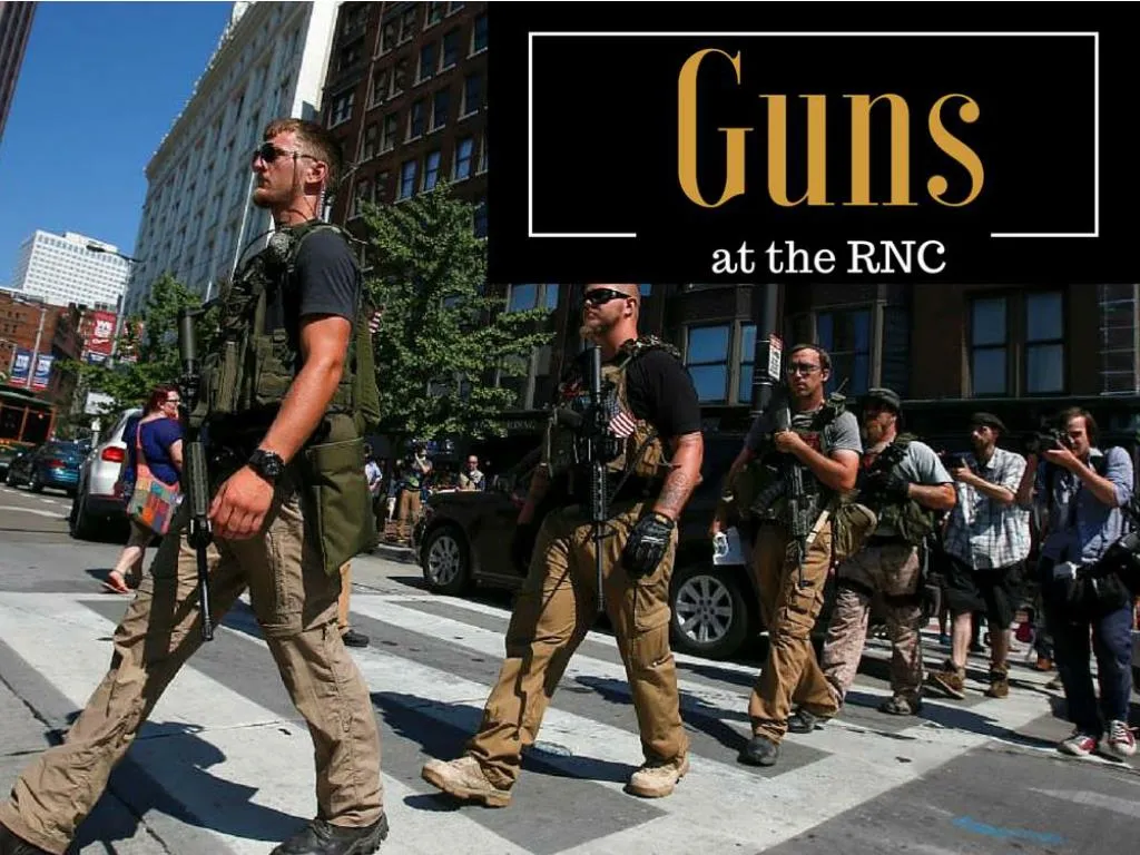 firearms at the rnc