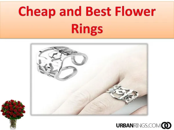 Cheap and Best Flower Rings