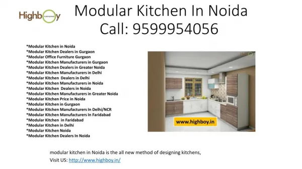 Modular Kitchen in Noida, Modular Kitchen Dealers in Noida, Modular Kitchen Manufacturers in Noida