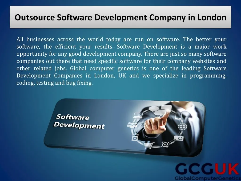 outsource software development company in london
