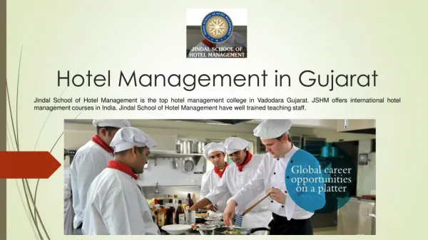 Top Hotel Management College in India