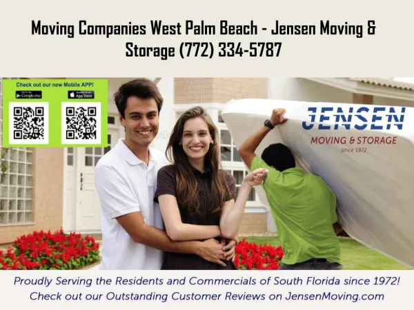 Moving Companies Port St Lucie FL