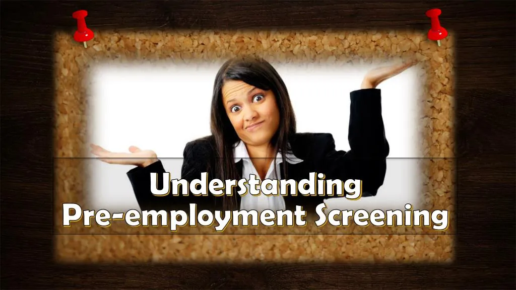 understanding pre employment screening