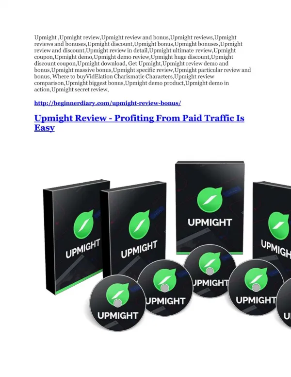 Upmight review-(SHOCKED) $21700 bonuses