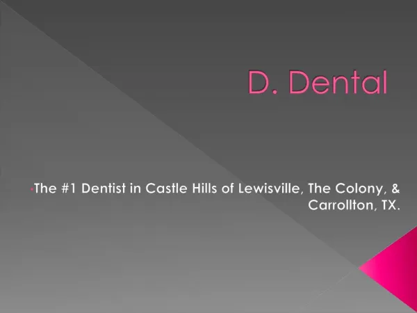 best dentist in carrollton tx - Ryan Daniel - D Dental