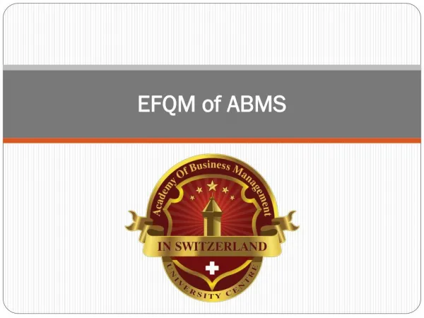 EFQM of ABMS