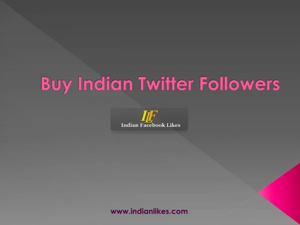 Get real Indian Twitter followers