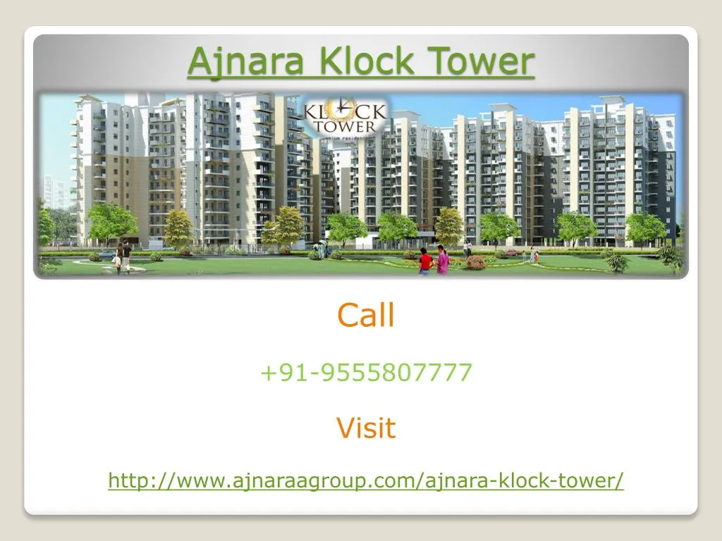 ajnara klock tower