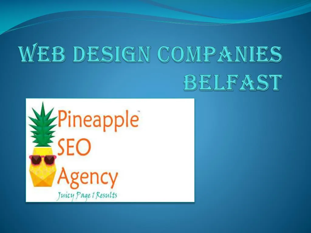 web design companies belfast