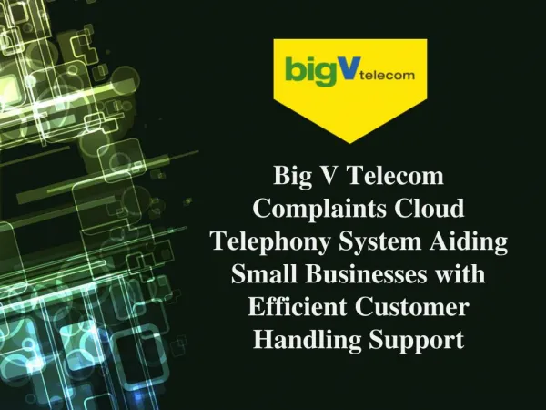 big v telecom consumer complaints and reviews