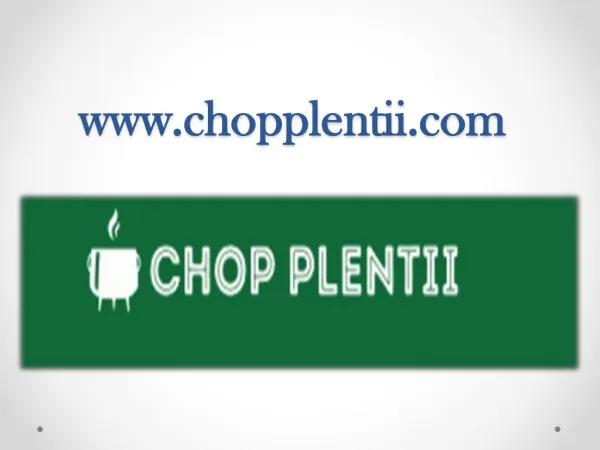 South African Food Store - www.chopplentii.com