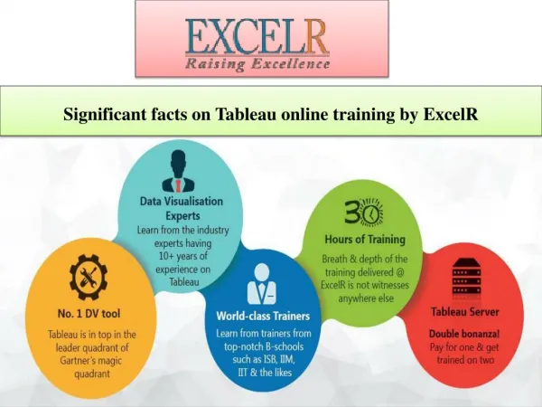 Significant facts on Tableau online training by ExcelR