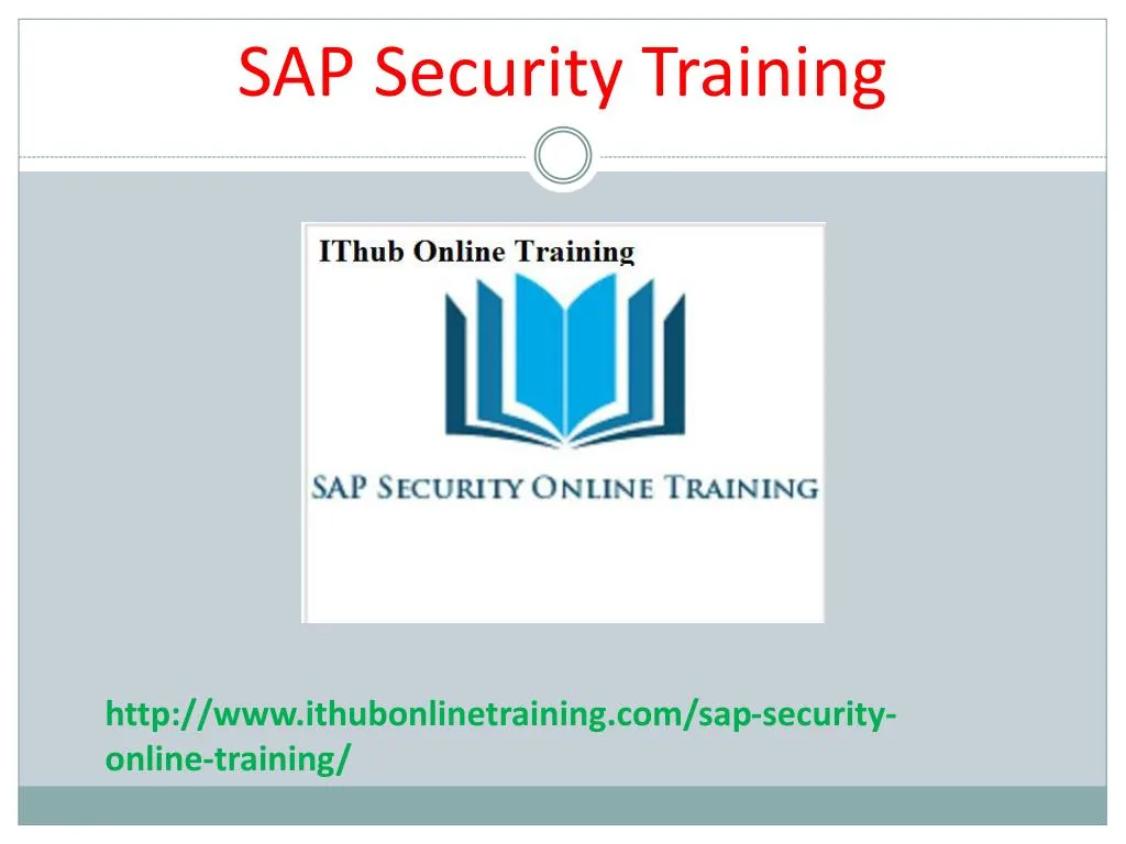 sap security training