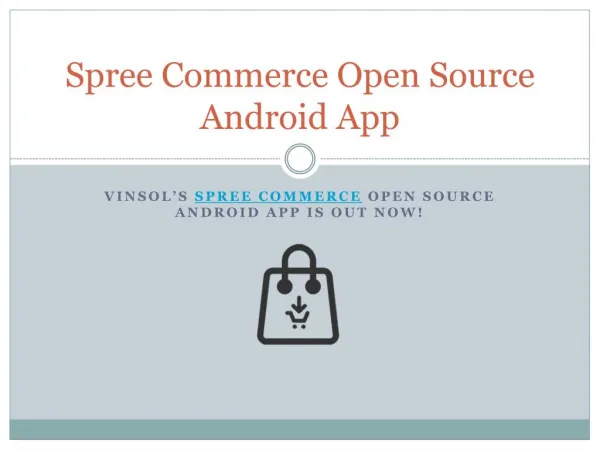 Spree Commerce Open Source Android App