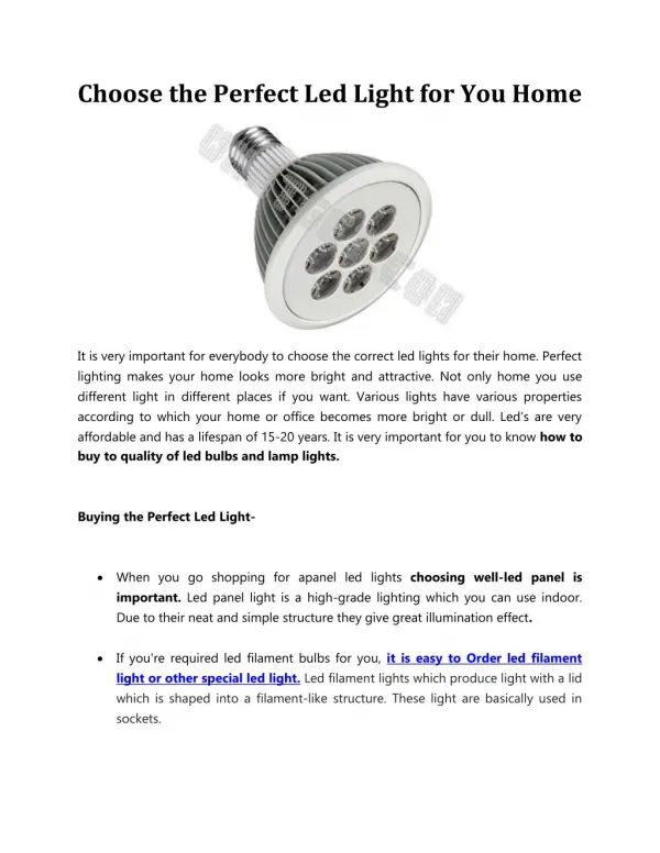 Led Road Light or Streetlight