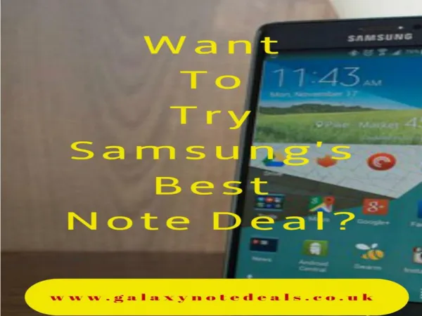 Cheap Samsung Note Edge Contracts: It Can Make Your Day!