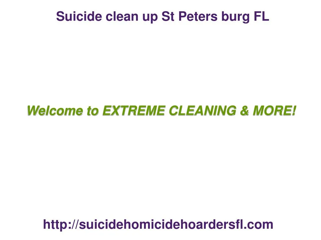 welcome to extreme cleaning more
