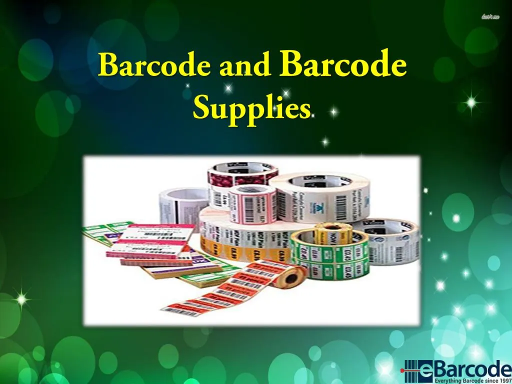 barcode and barcode supplies