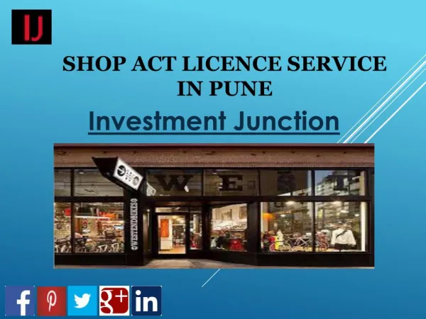 Online Shop Act Licence Application Service In Pune