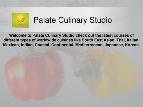 Palate Culinary Studio