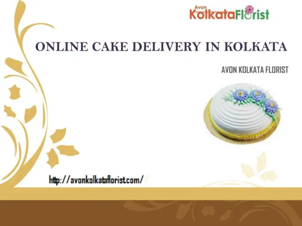 Online Cake Delivery in Kolkata